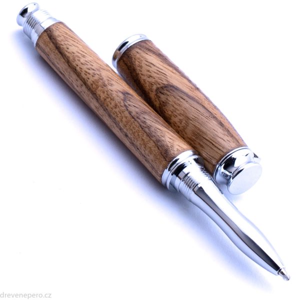 dřevěné pero zebrano